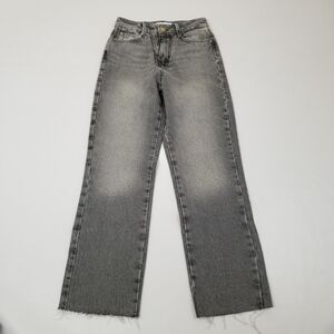 Zara High Rise Straight Leg Ankle Jeans Size 2